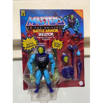 Masters Of The Universe Battle Armor Skeletor - Retro Play